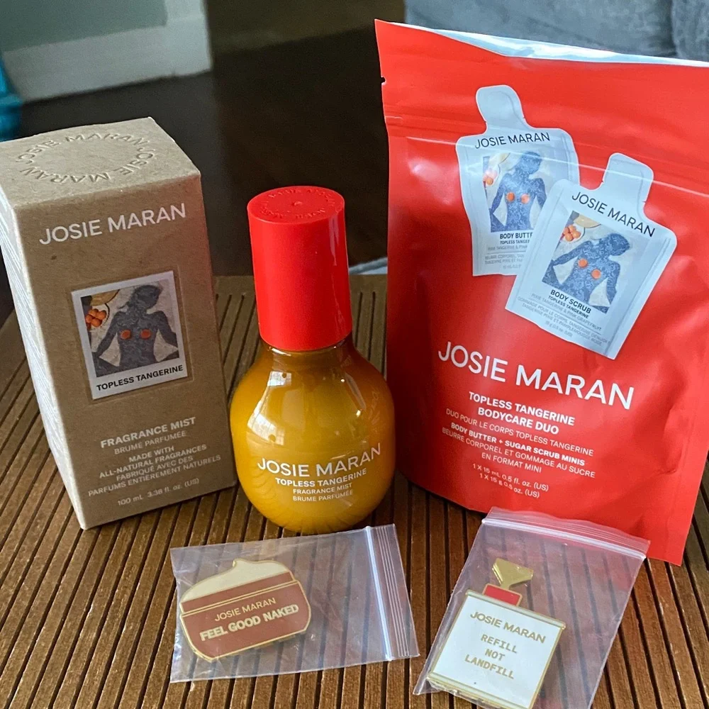 Josie Maran Topless Tangerine 🍊 Set - Picture 2 of 4